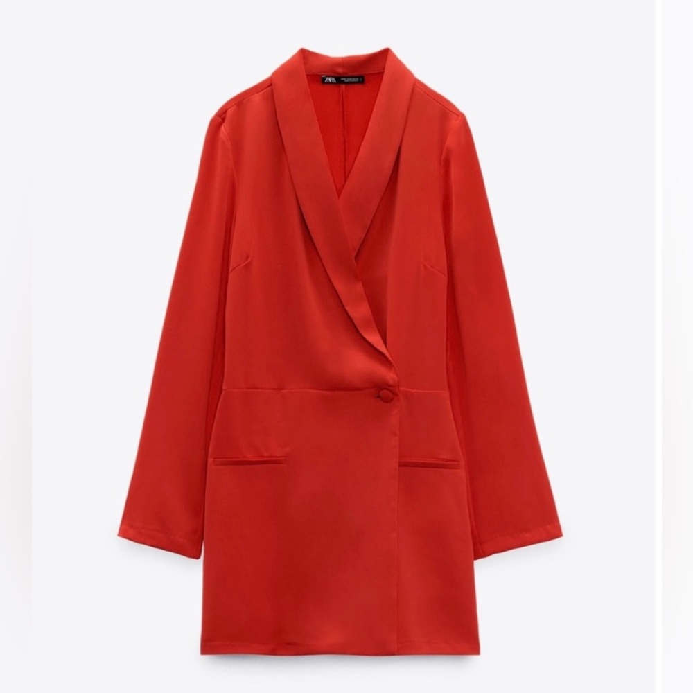 Zara Red Jumpsuit